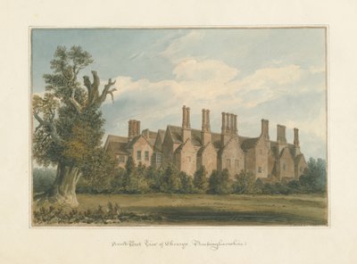 Buckinghamshire - Chenies Hall von John Buckler