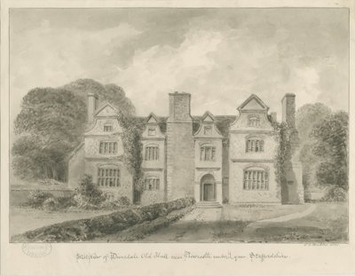 Dimsdale Old Hall von John Buckler