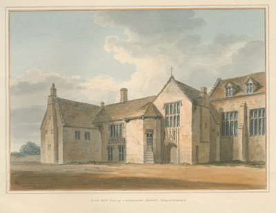 Dorset - Sherborne Abtei, 1802 von John Buckler