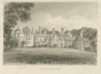 Hagley Hall von John Buckler