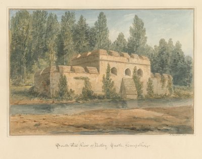 Hampshire - Netley Schloss, 1828 von John Buckler