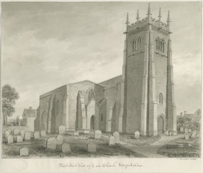 Leek Kirche von John Buckler