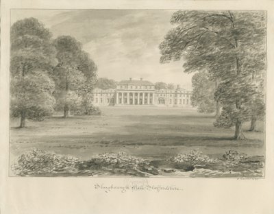 Shugborough Hall von John Buckler