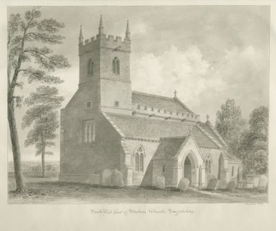 Standon Kirche von John Buckler