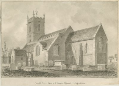 Standon Kirche von John Buckler