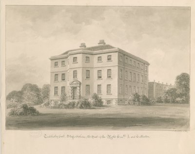 Teddesley Hall von John Buckler