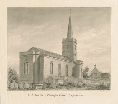 Whittington Kirche von John Buckler