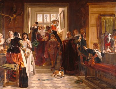 Zum Abendessen kommen von John Callcott Horsley