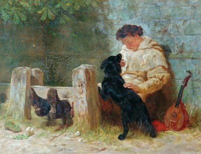 Sein einziger Freund, 1875 von John Charles Dollman