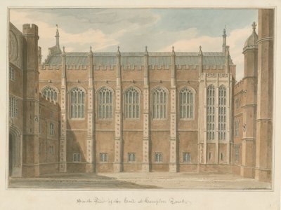 Hampton Court, 1811 von John Chessell Buckler
