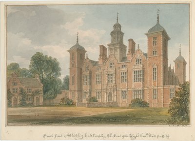 Norfolk - Blickling Hall, 1820 von John Chessell Buckler