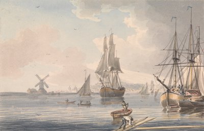 Deptford Dockyard, Kent von John Cleveley the Younger