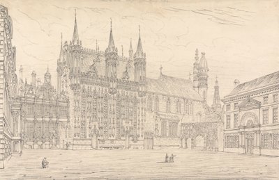 Hotel de Ville, Brügge von John Coney