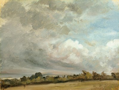 Wolkenstudie von John Constable