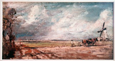 Frühling in East Bergholt, England von John Constable