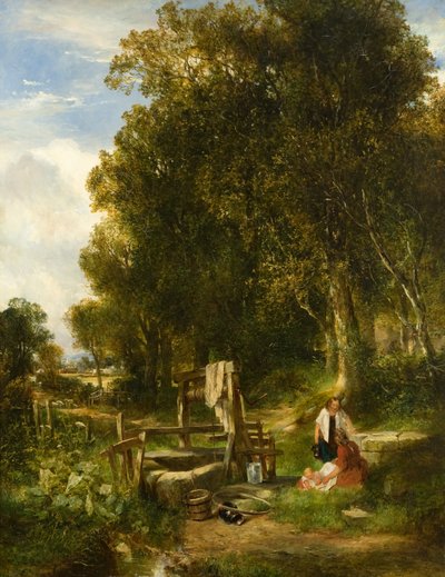 Ein Waldbrunnen von John Crawford Wintour