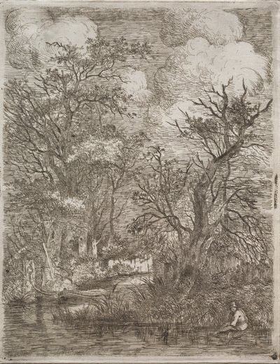 Hinter den Mühlen von John Crome