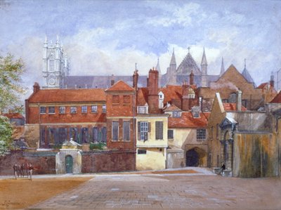 Ashburnham House, Westminster, London, 1880 von John Crowther
