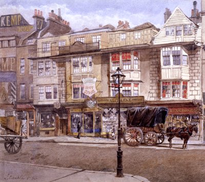 Bishopsgate Street, London, 1886 von John Crowther