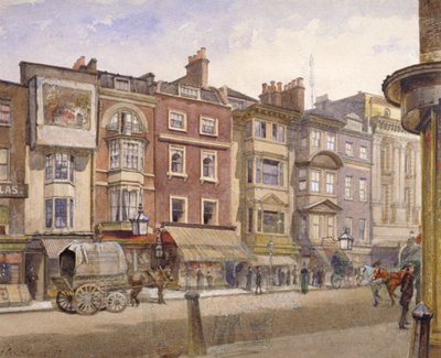 Nr. 412-418 Strand, Westminster, London, 1887 von John Crowther