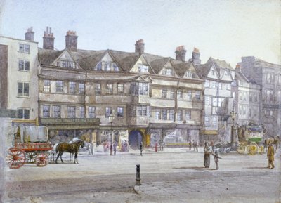 Staple Inn, London, 1882 von John Crowther