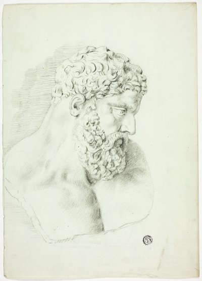 Büste eines bärtigen Mannes von John Downman