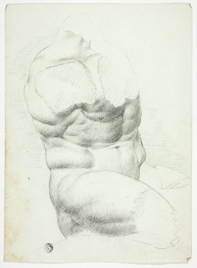Torso einer antiken Statue von John Downman