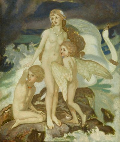 Die Kinder von Lir, 1924 von John Duncan