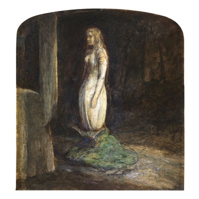 Der Vorabend von St. Agnes von John Everett Millais