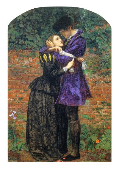 Der Hugenotte von John Everett Millais