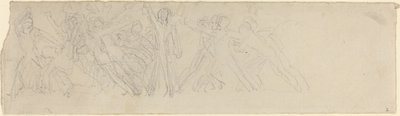 Antike Schlachtszene (?) von John Flaxman