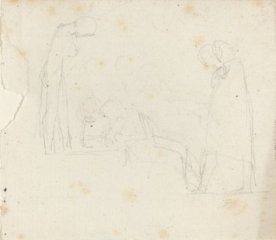 Gruppe von fünf Figuren von John Flaxman