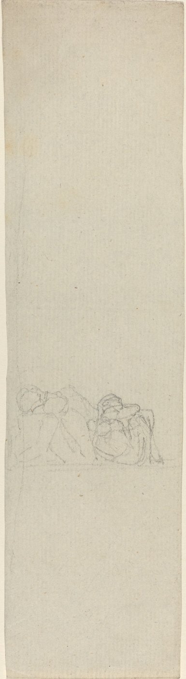 Zwei zusammengedrängte Figuren von John Flaxman