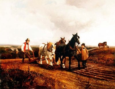 Pflügen von John Frederick Herring Jnr