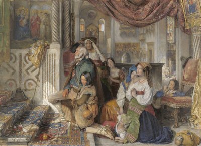 Römische Pilger von John Frederick Lewis