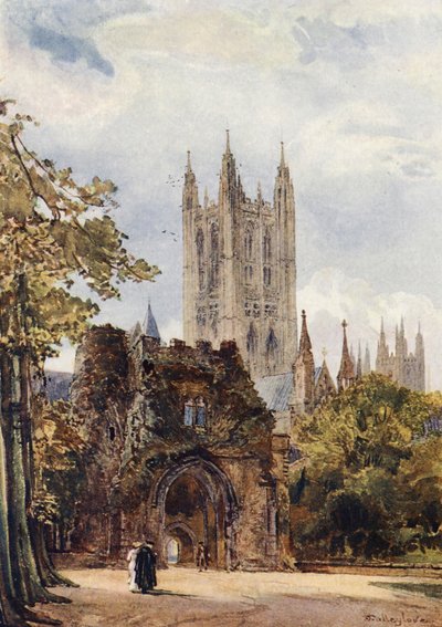 Bell Harry Tower, Canterbury Cathedral von John Fulleylove