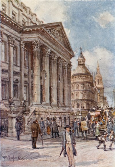 Das Mansion House und Cheapside von John Fulleylove