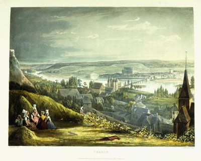 Eine Ansicht von Vernon, 1821 von John Gendall