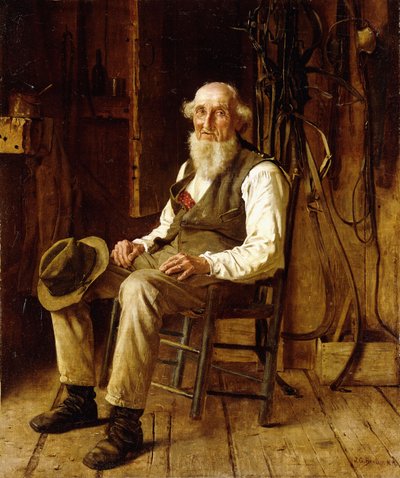 Ein Moment der Besinnung von John George Brown