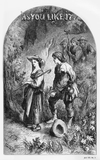 Wie es euch gefällt von William Shakespeare von John Gilbert
