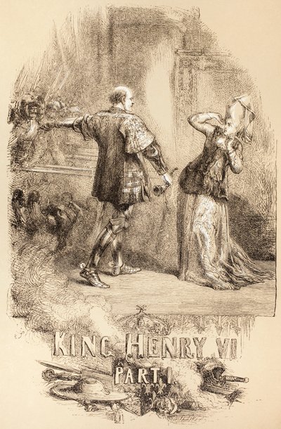 Heinrich VI., Teil I, 1890 von John Gilbert