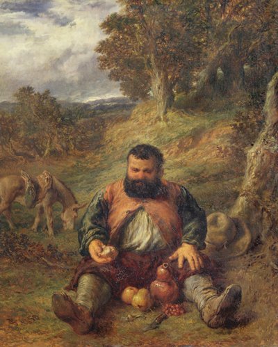 Sancho Panza, 1859 von John Gilbert