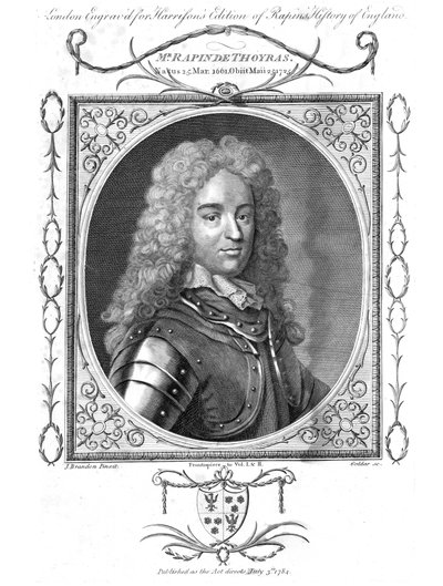 Herr Rapin De Thoyras, 1784 von John Goldar