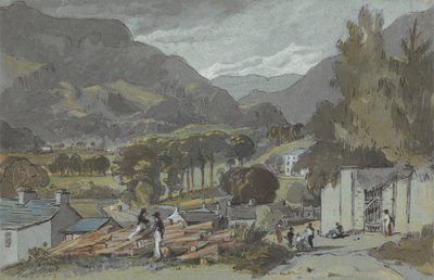 Vom Kirchhügel, Ambleside von John Harden