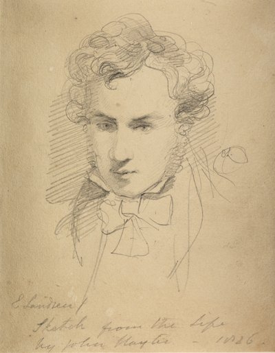 Sir Edwin Landseer, 1826 von John Hayter