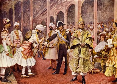 Ein Durbar von John Henry Frederick (after) Bacon