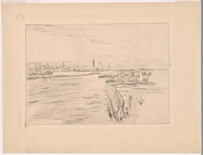 Holländische Deiche von John Henry Twachtman