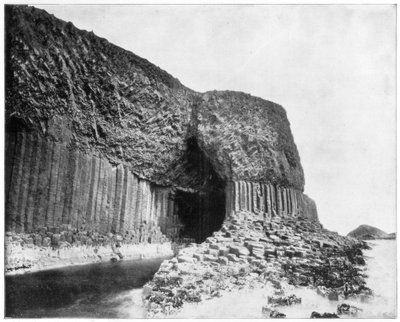 Fingals Höhle, Schottland, spätes 19. Jahrhundert von John L. Stoddard