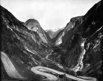 Naerodal-Pass, Norwegen, 1893 von John L. Stoddard