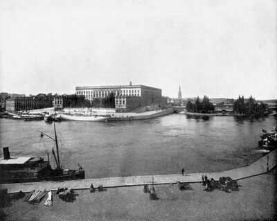 Königspalast, Stockholm, Schweden, 1893 von John L. Stoddard